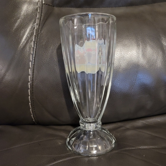 VINTAGE Warner Bros ACME Tasmanian Devil Taz Ice Cream Sundae Glass - Picture 4 of 6